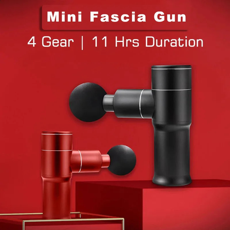 Booster Massage Gun Electric Neck Massager 7.4V Smart Hit Fascia Gun for Body Massage Relaxation Fitness Electric Muscle Massag 250424