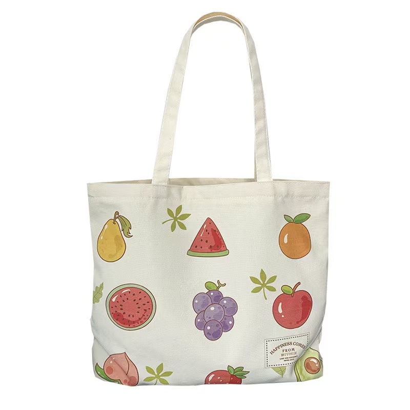 This Is Not New A Watermelon Pattern Tote Canvas Shoulder Bags Against War Womens Reusable Shopping Bag Gift for Peace 240816