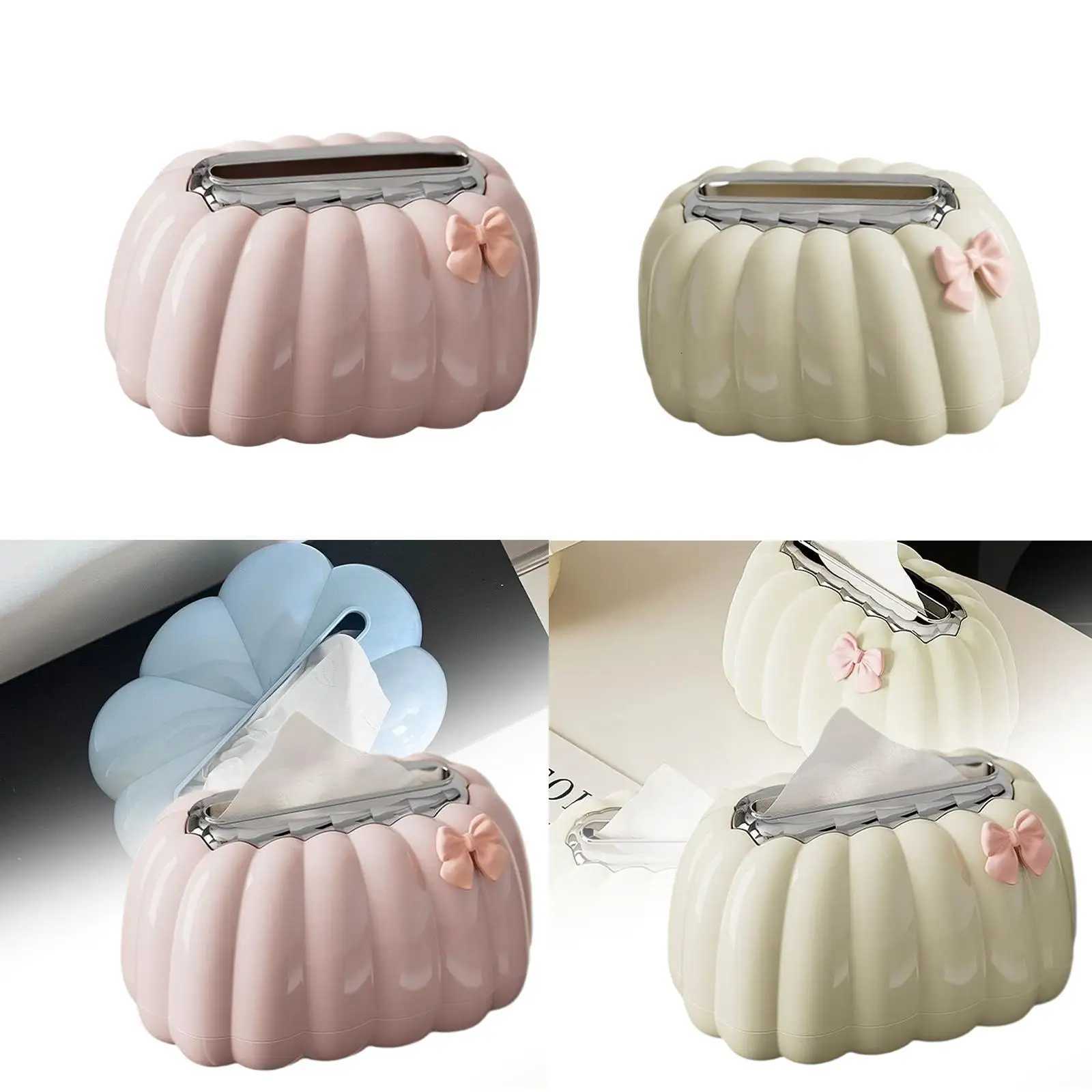 Decorative Tissue Box Cover Organizer Napkin Dispenser Spring Tissue Paper Holder Decorative Novelty for Bathroom Vanity DecorM251124