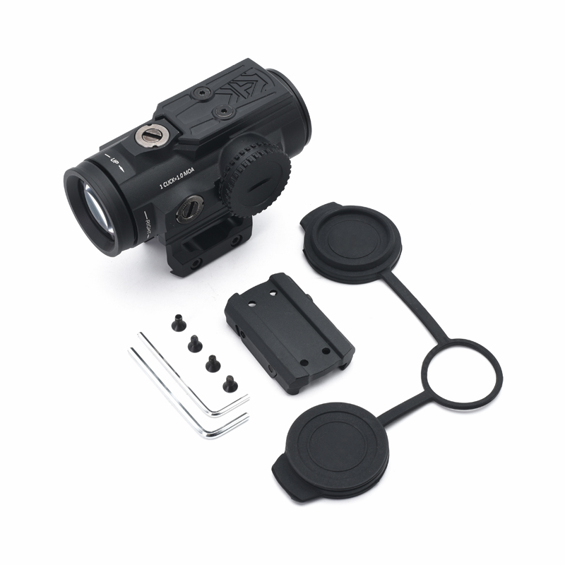 HD 5X PRISM SCOPE 5.56 AR-BDC4 FMC Lens Airsoft Hunting Scope with Logo Markings