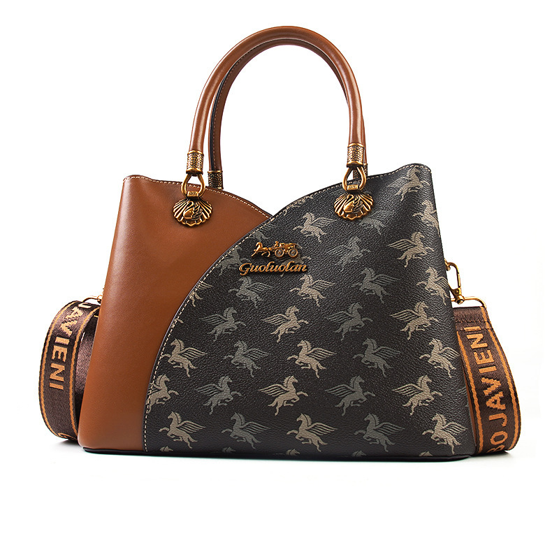 Old Flower Tote New Style For Women S Commuting Large Capacity Fashion Handheld Mom S Bag Crossbody Tote Bag Tote Bag