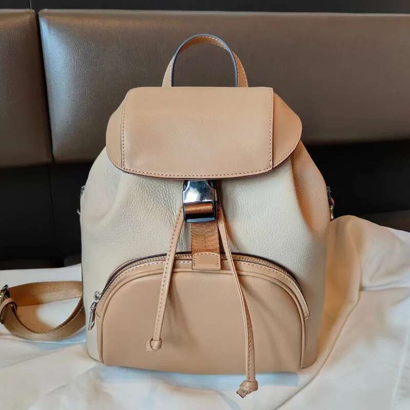 Designer Bag Genuine Leather Fashion Women Backpacks Designer High Quality Ladies Shoulder Bags 2025 New