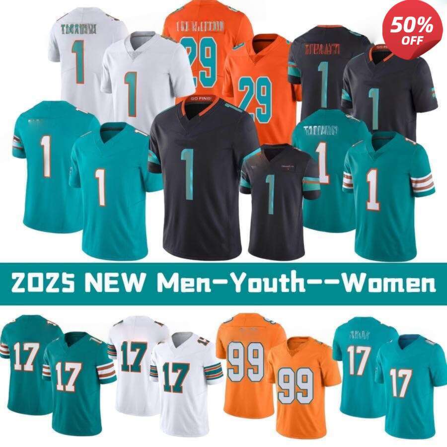 youth kids #10 Hill #1 Tagovailoa #17 Waddle MiamicityDolphinsS jersey Jalen Ramsey Odell Beckham Jr DeVon Achane Football Jerseys