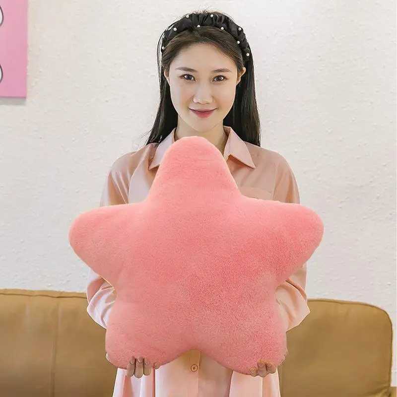 Star Throw Pillow Plush Doll Toy Super Soft Sleeping Pillow Sofa Cushion Bedroom Ornaments Office Girl Birthday Gift G251124
