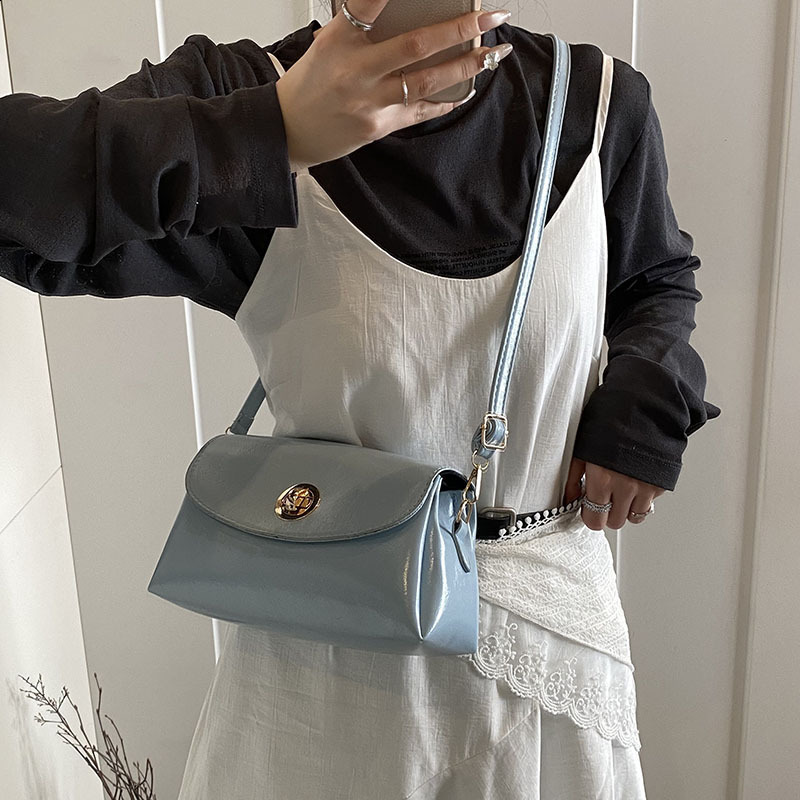 Vintage Small Square Messenger Bags For Women Fashion Ladies Shoulder Bag Tote Purse Solid Color Female Top-handle Crossbody Bag R250424