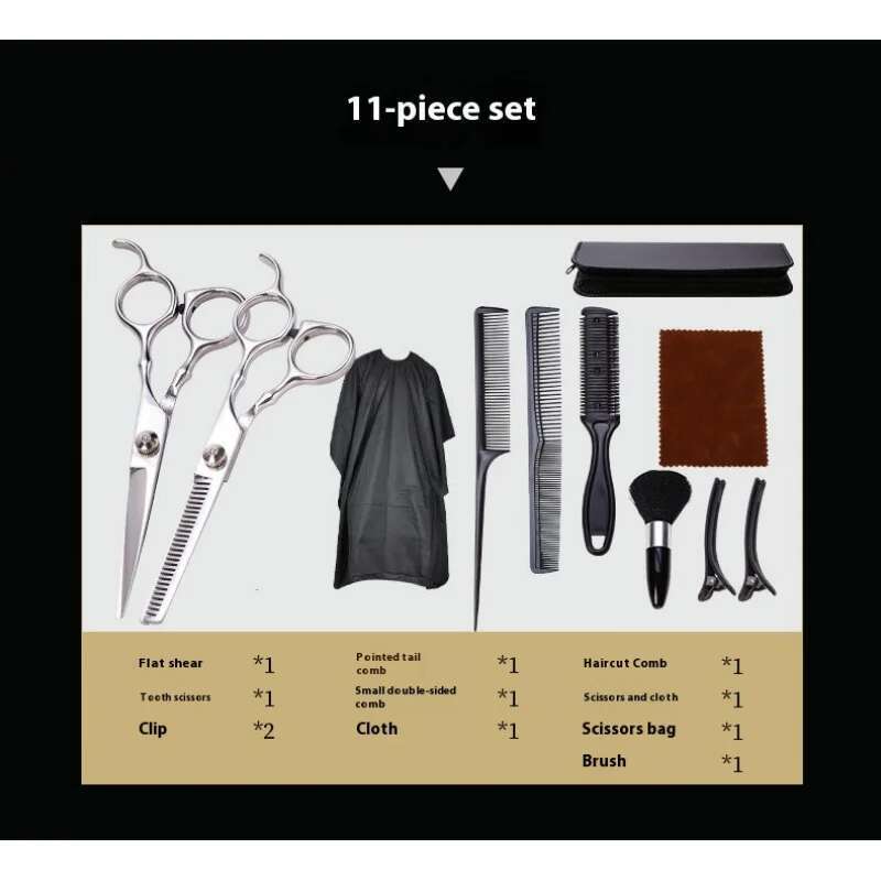 6.0Inch Household Barber/Salon thinning Hair Knife Hairdressing Scissors