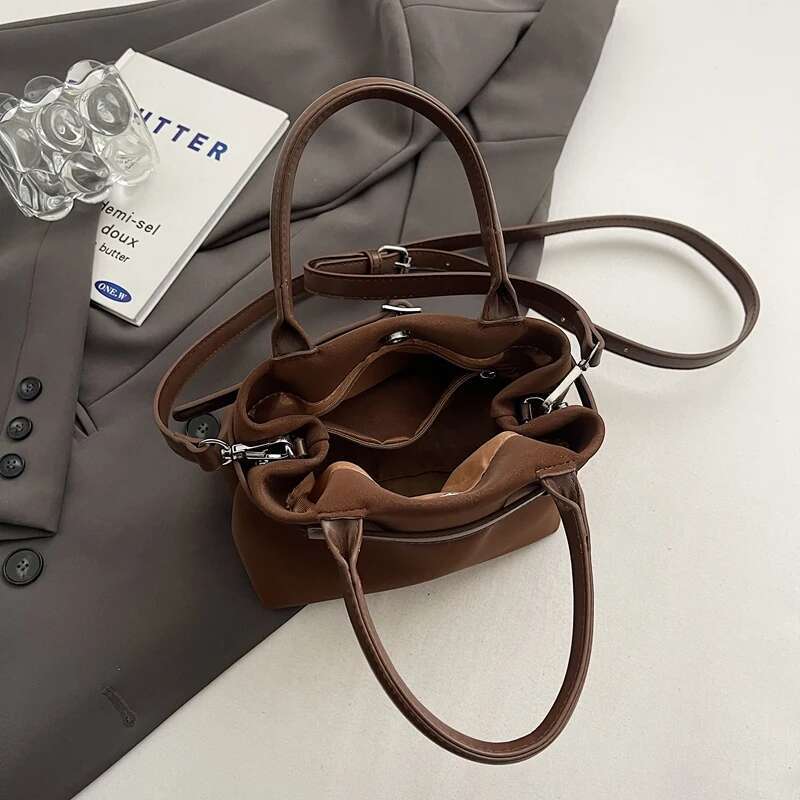 Mini PU Leather Crossbody Bags For Women Winter Y2k New Females Fashion Shoulder Bag Handbags With Purses
