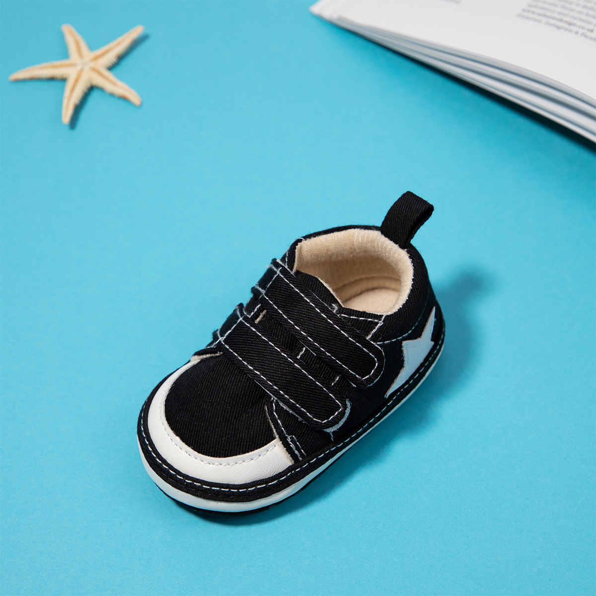 Newborn Baby Canvas Shoes Anti-slip Soft Baby Kids Sneakers Kidszworld Casual Toddler First Walkers Crib Shoes 0-18 Months K0466