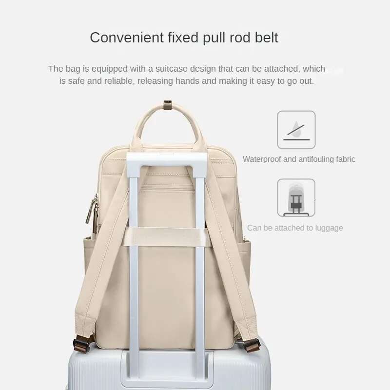 GOLF Backpacks For Women 2024 Business Trips Bag Fit 15.6 Inch Laptop Oxford Fashion Travel Commuting Backpack Bags With Handle
