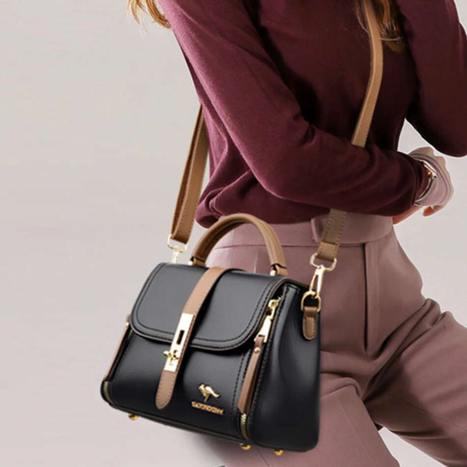 Genuine Brand Purses And Handbags Crossbody Designers High Quality Leather Fashion Messenger Shoulder Bags Tote Cover Sac