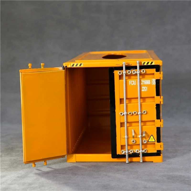Creative Iron Container Model Tissue Box Decor Metal Napkin Case Everyday Necessity Houseware Utensil Craft Ornament AccessoriesM251124