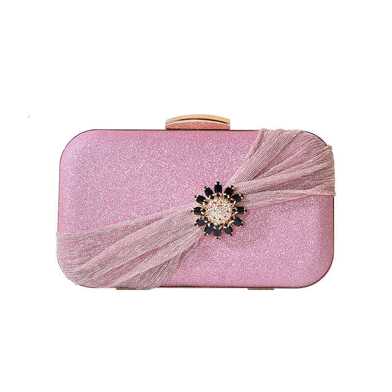 Dinner Bag New Korean Version Trendy And Fashionable Dinner Evening Party Niche Design Single Shoulder Chain Bag Women S Bag KQ