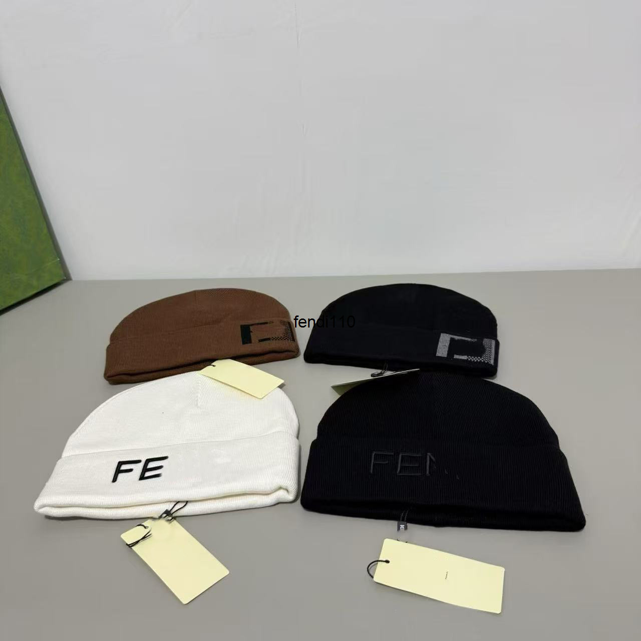 Beanie/Skull Caps Designer Beanie Fashion Wool Hat Brand Plaid Soft Hat High Quality Luxury Autumn And Winter Wool Warm Knitted Hat Craft