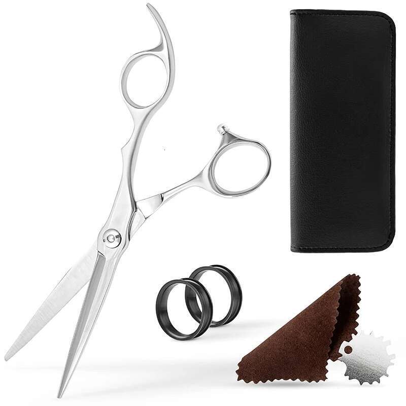 Japanese ATS314 Stainless Steel Professional Hair Cutting Shears with a Sharpened Edge for Precise Cuts Salon Hairdressing Accessories