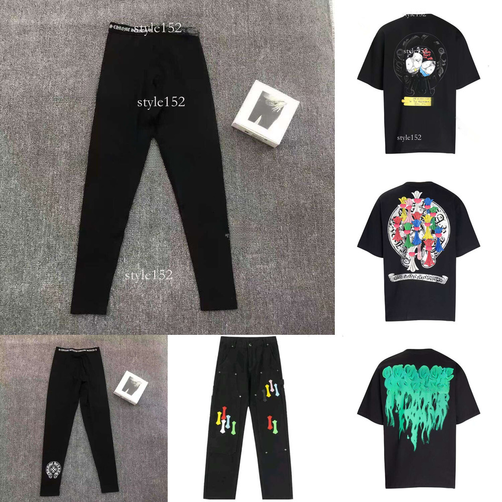 1-1New CH tshirt designer tight pants clothe jeans for men high quality hoodie brand hoodies pure cotton luxuryuu leggings women hiphop casual high version