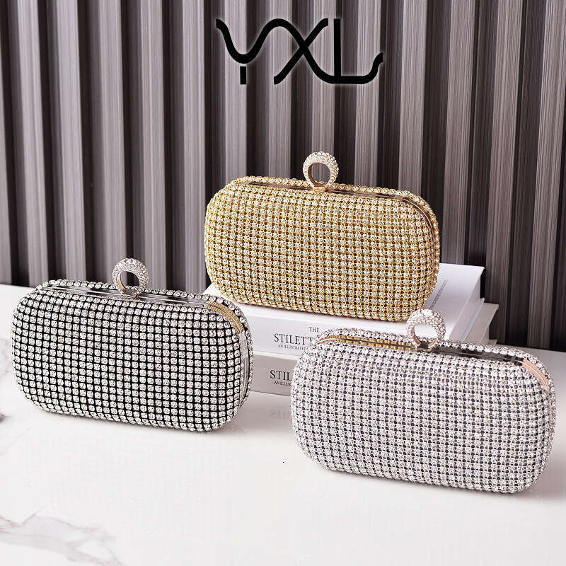 Dinner Bag Yixinglong Silver Diamond Party Noble Shining Banquet Women S Package KQ