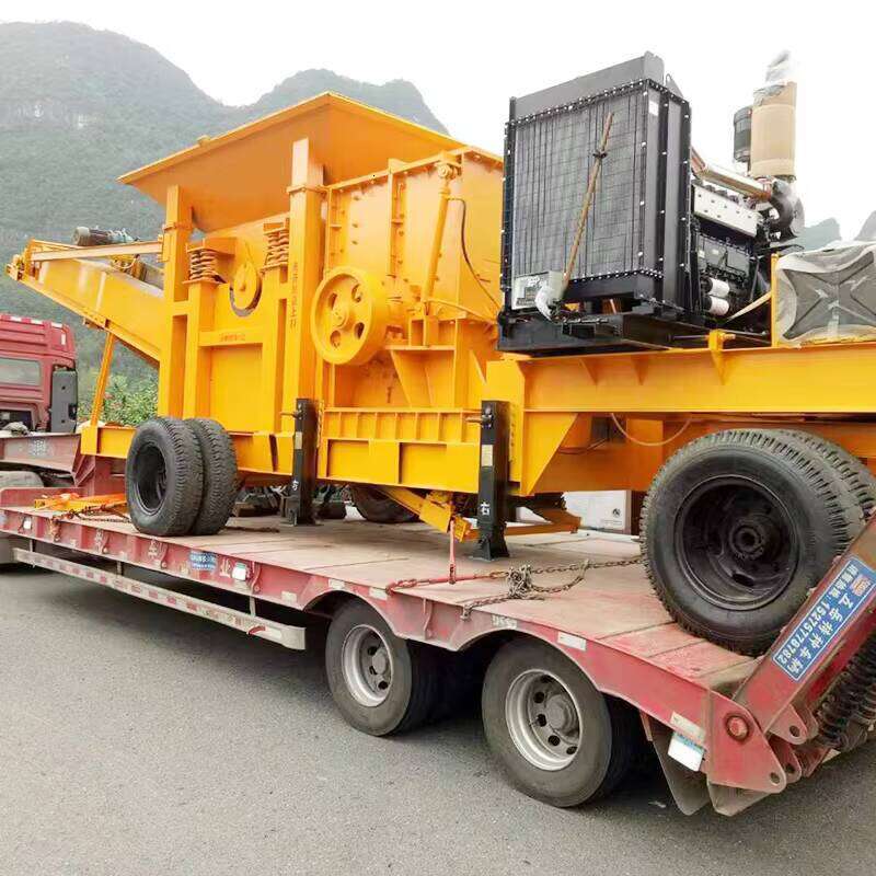 Mobile Sand Quarry Rock Crushing Station Stone Crusher Plant Price Mobile Jaw Crusher