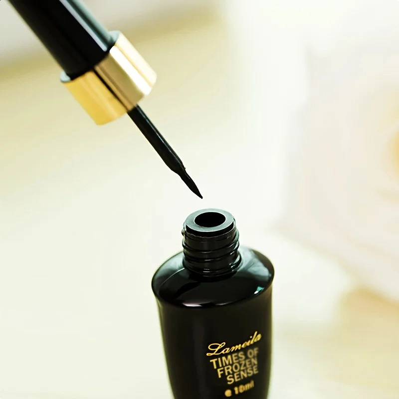 Lined with liquid tip fast drying waterproof colorless long term color eyeliner pen ultrathin 250418