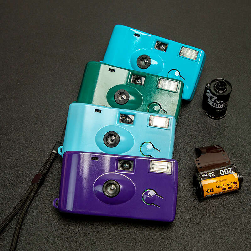 Foreign Trade Hot-Selling Disposable Film Retro Point-and-Shoot Sports Camera Available in 8, 12, 18, 24, 27, etc