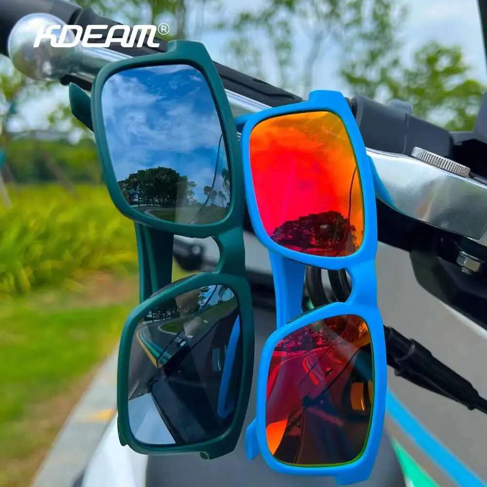 2025 New KDEAM Original Design Men Polarized Sunglasses Summer Beach Square Sun Glasses Fashion Cool Women Shades UV400 Lens