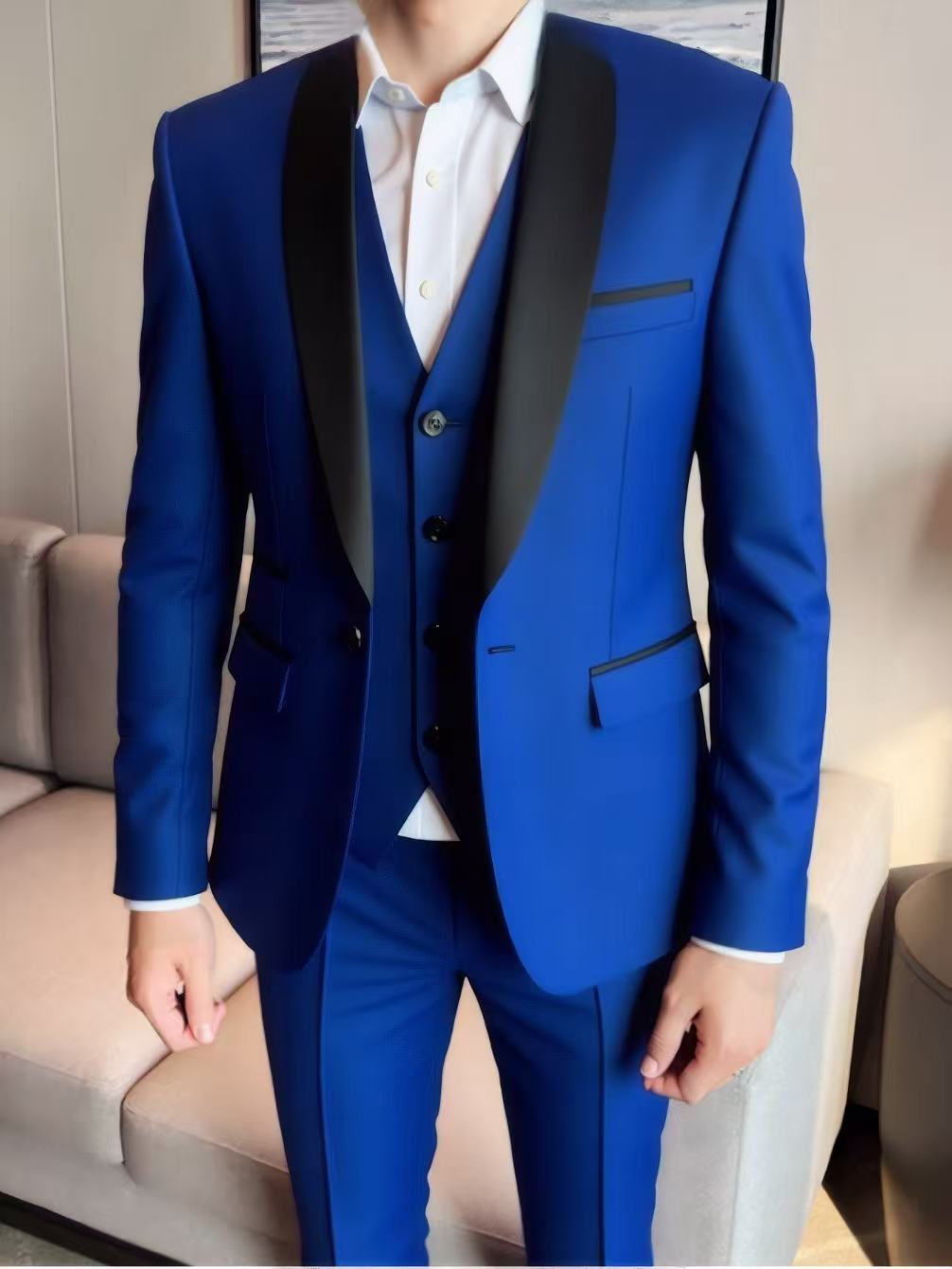 T2447 Men's Suit Suit, Casual Wedding Attire