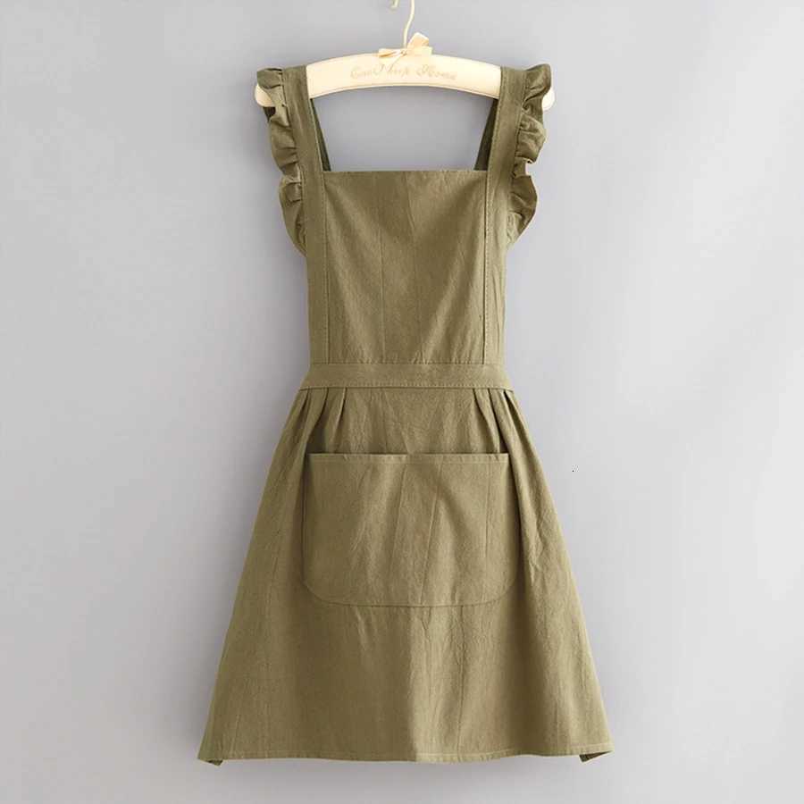 Princess Style Apron Waterproof Floral Restaurant Barista Work Uniform Apron Suitable for Restaurants Hotels Gardening C251124