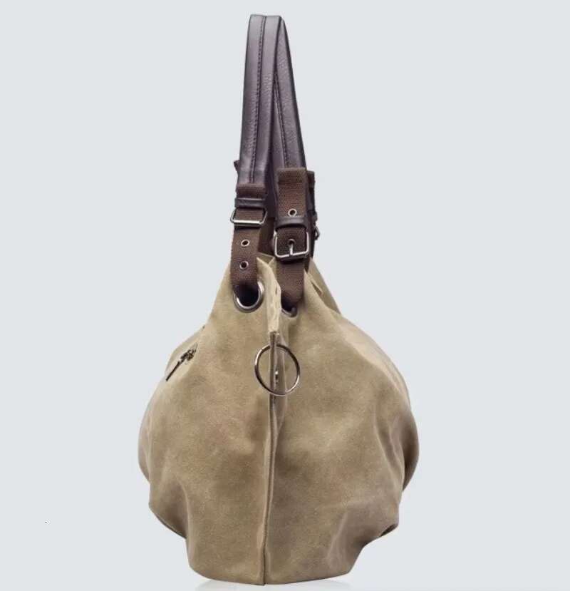 2021 New Big Women's Fashion Casual Canvas Large Capacity Handbag Shoulder Messenger Bag BD866B