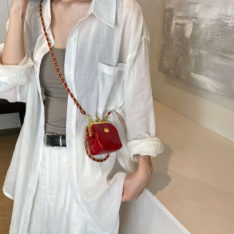 Mini Bag Women's Designer Fashion Bags Small and Portable Chain Shoulder Strap High-end