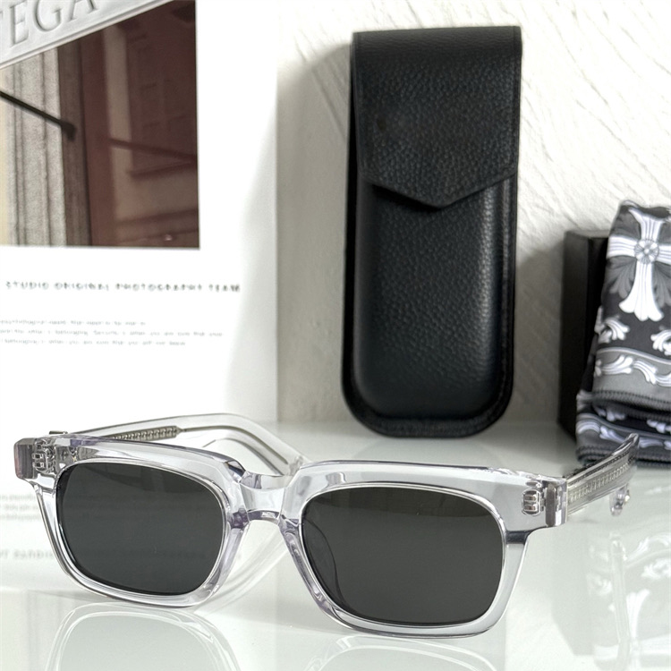 Designer Sunglasses See You in Tea CHR style High Quality Fashion UV400 Square Travel Trendy Men Retro Optical Frame can Customized prescription myopi