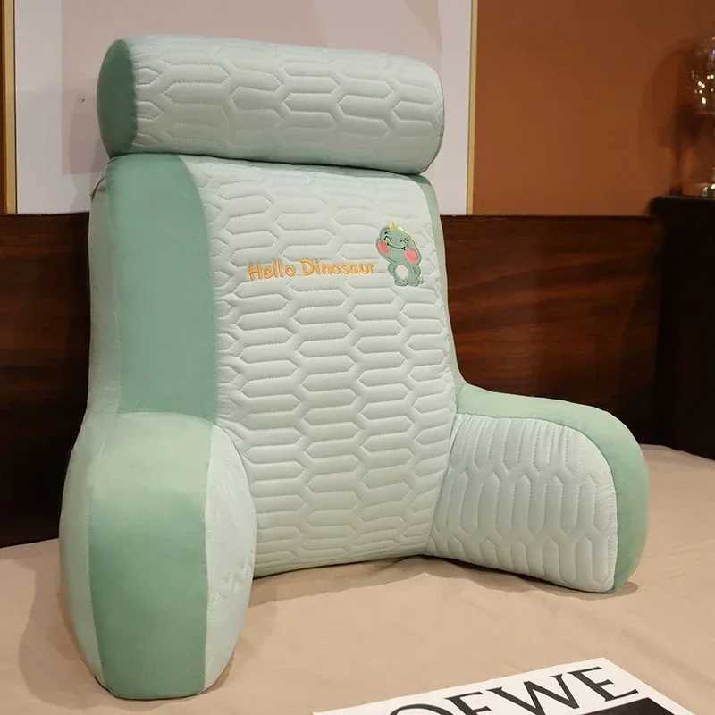 Summer Ice Shreds Pillow Panda Increase in Height Lumbar Support Detachable Washable Cushion Student Dormitories Bed Backrest G251124