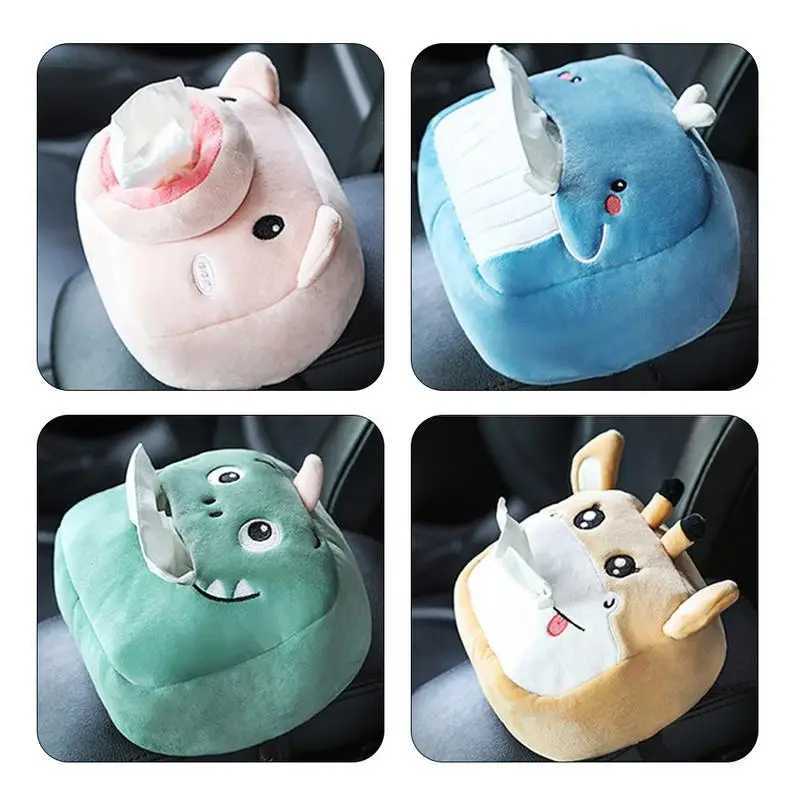 Creative Car Tissue Box Durable Handbox Tissue Box Portable Automobile Chair Back Drawer Car Interior AccessoriesM251124