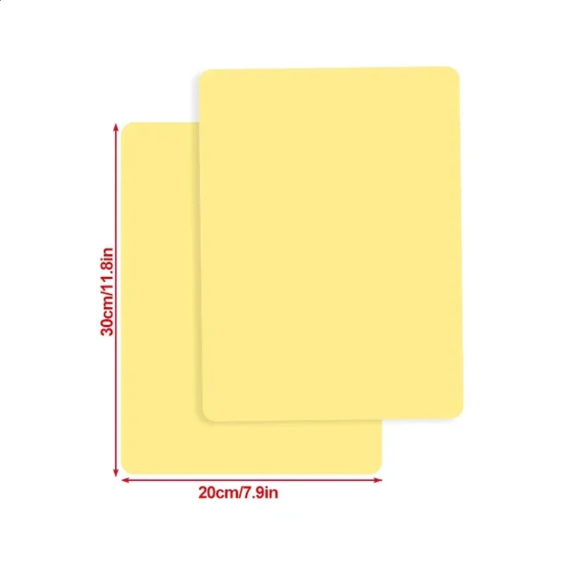 M A4 Size Tattoo Practice Skin Double Sides Silicone Microblading Eyebrow Permanent Makeup Practice Skin Tattoo Supplies 250422