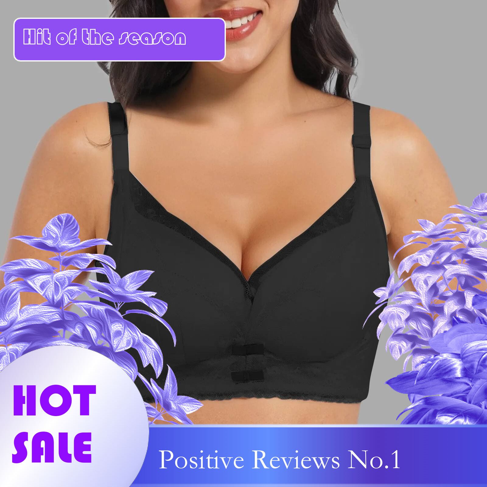 Dongdumaoyi Women Sexy Bras Wireless Seamless Smooth Comfort Breast Holding Anti Sagging Bra Fashion Female Deep V Gather Bralette Women S Tight Under