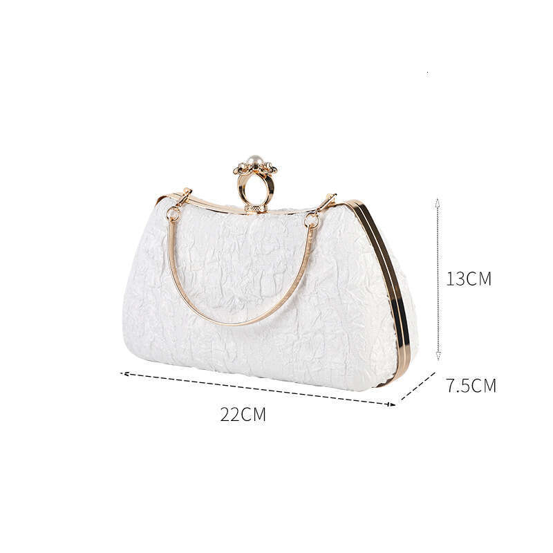 Dinner Bag New Water Diamond Dinner Qipao Fashion Versatile Temperament Chain Bag KQ