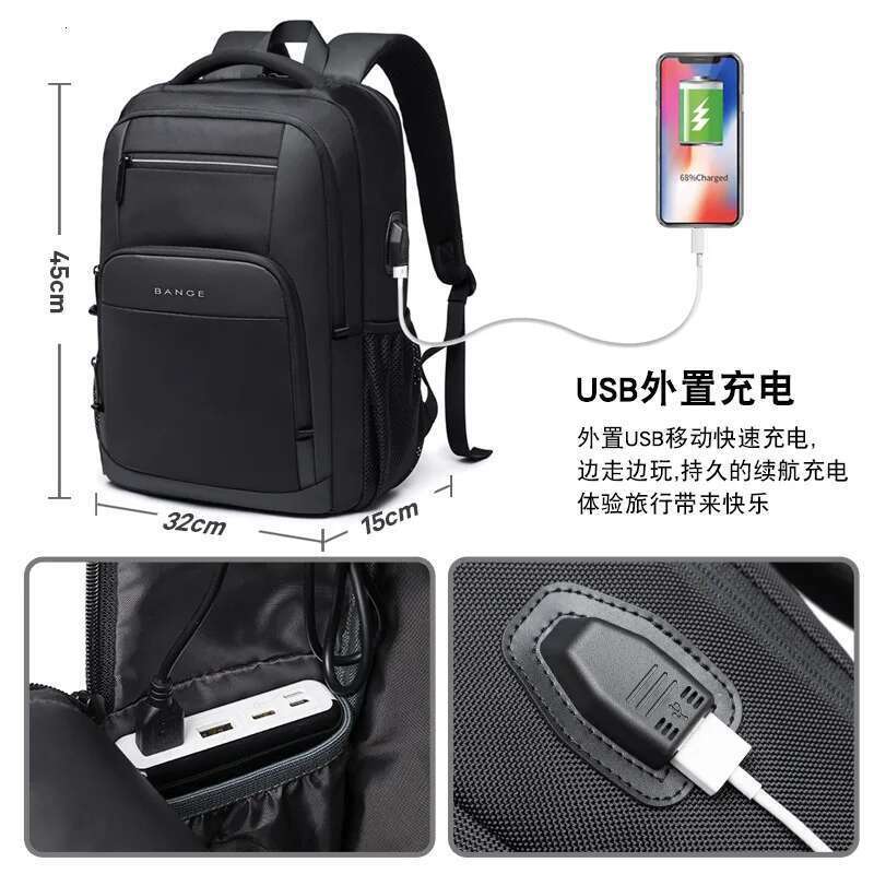 Designer bag Designer bag Designer bag Bange Men's Designer Laptop Bag School Bags for Boys Male Motorcycle Tactical Business Sports Travel Backp