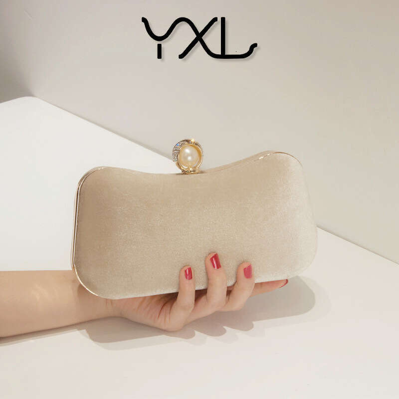Dinner Bag New Velvet Gilded Evening Wear Pairing Wedding Celebrity Dinner Bag Cheongsam Dress Bag KQ