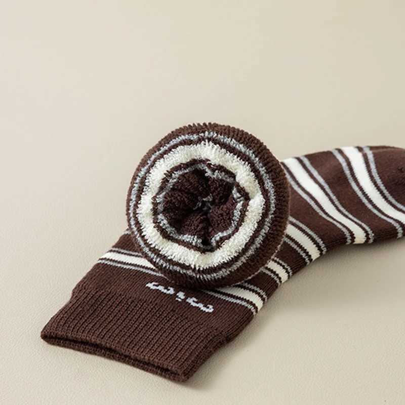 56/2000 Five pairs of thickened looped socks for boys and girls in winter soft comfortable and warm G251124