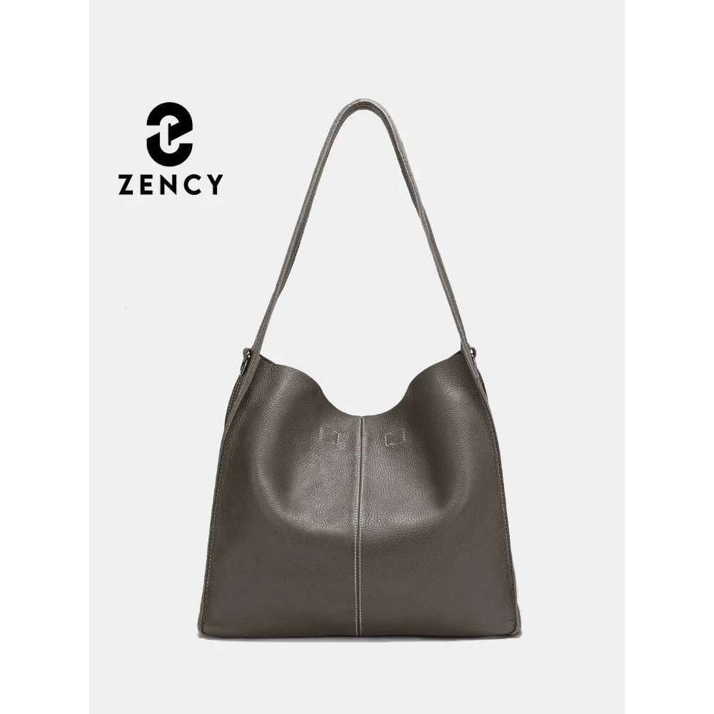 Designer Bag Zency 100% Genuine Soft Hobo Shoulder Women's Handbags Crossbody Bag Designer Underarm Natural Cow Leather Bags