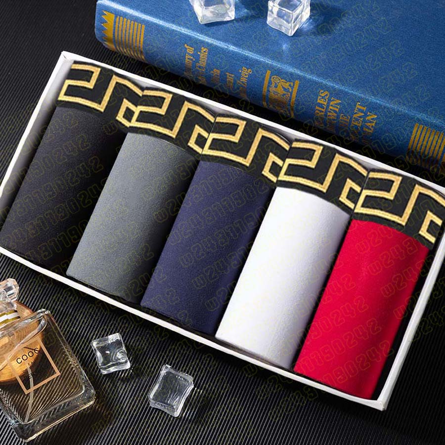 Designers mens underpants mens boxers underwear Brands Sexy Classic Pure Cotton Medusa boxer Casual Fashion shorts soft breathable underwears