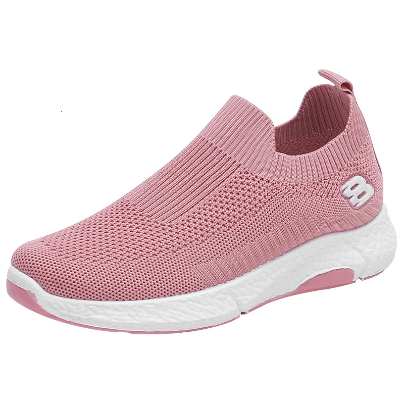 For Women Spring Summer New Collection One Step Versatile Casual Single Flyknit Breathable Sports Shoes Women S Shoes Ddmysaturn Ddmysaturn