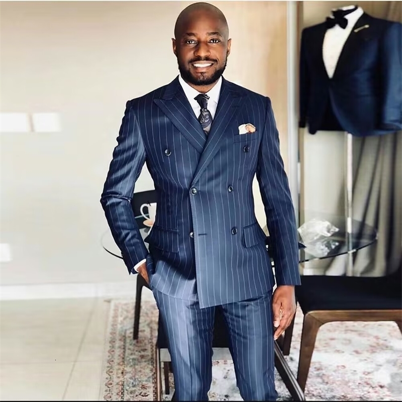 Mens two-piece suit for the groom and best man wedding banquet oversized suit for men 241223