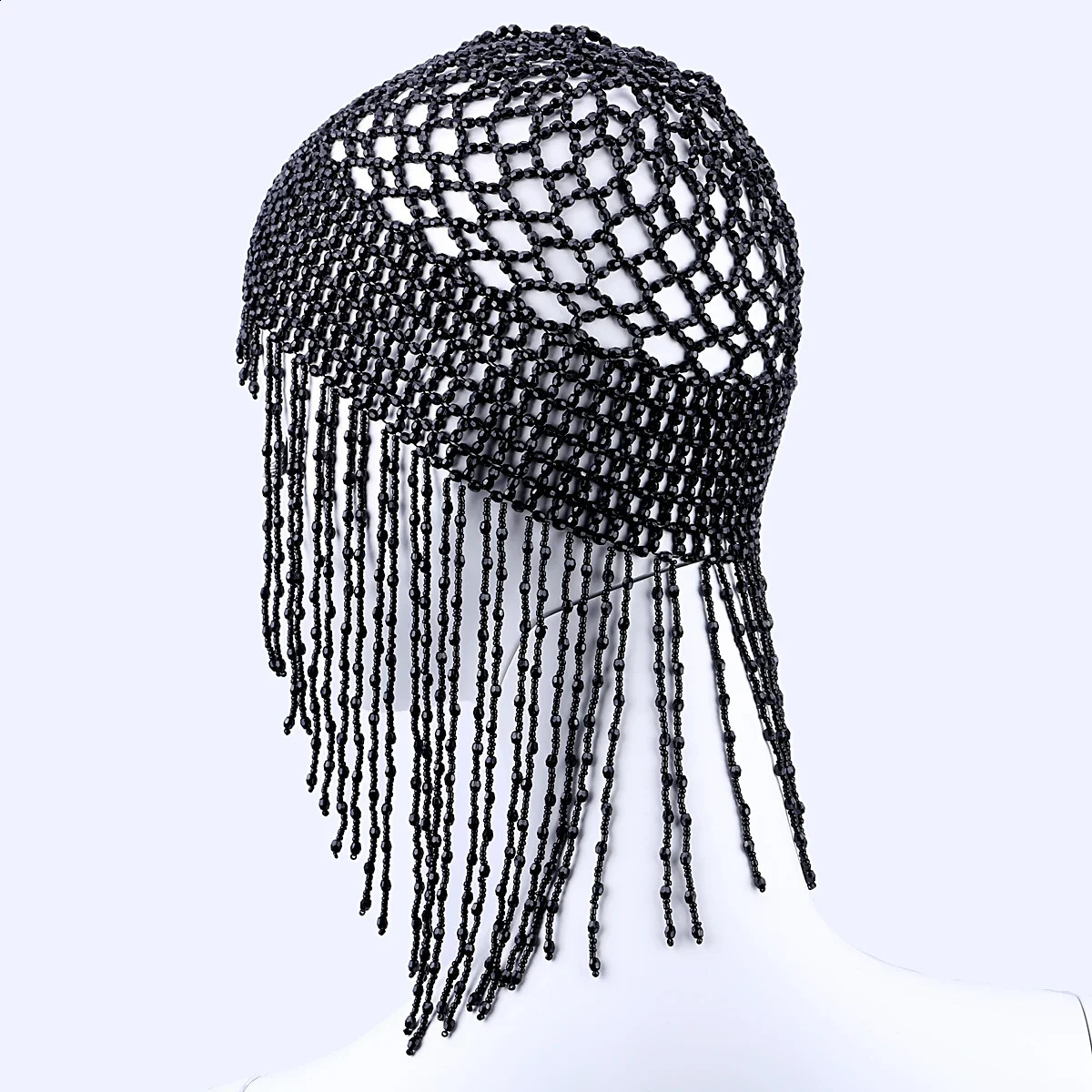 Costumes Headwear Womens Exotic Cleopatra Beaded Belly Dance Head Cap Hat Hair Accessory Headpiece for Party Wedding Showing 250420