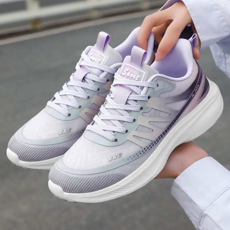 Summer Breathable Mesh Outdoor Lightweight Running Casual Versatile Women S Shoes Trendy Single Shoes Ddmysaturn Ddmysaturn