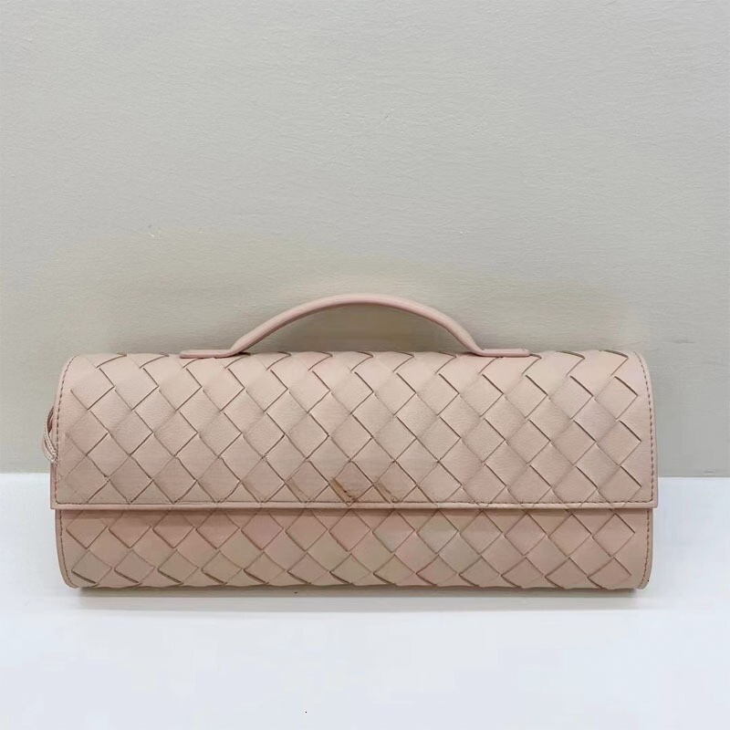 Designer's new hand woven bag, genuine leather evening dress bag, designer handbag, women's bag