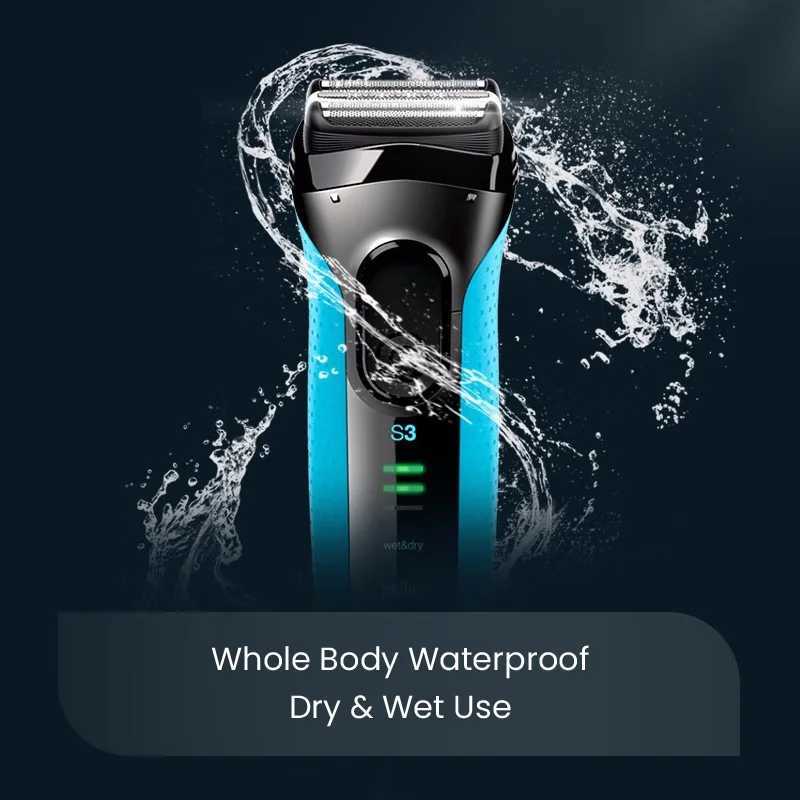 Electric Shaver 3 Series ProSkin 3040S 3010S Reciprocating Shaver For Men Shaving MaChine With Trimmer 100-240v L251124