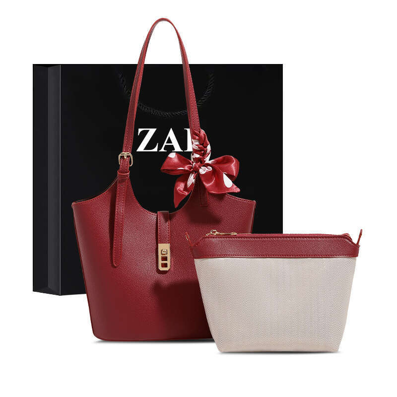 Hong Kong Red Bridal Women S Premium Wedding Handheld Vegetable Basket Versatile Large Capacity Bucket Bag