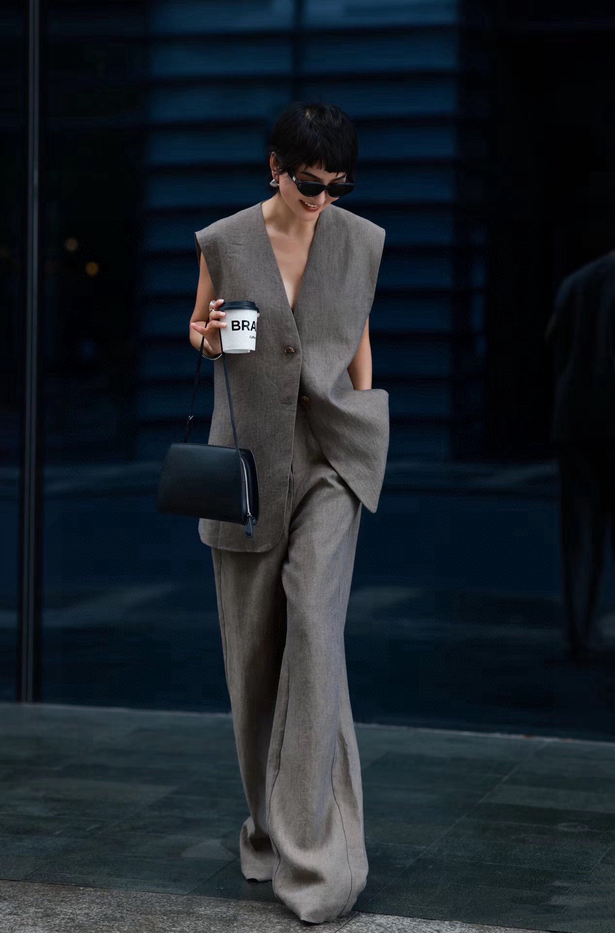 Womens Tweed Jacket Vogue Paris Fashion Week Show Customized Fashion Tailored.M20