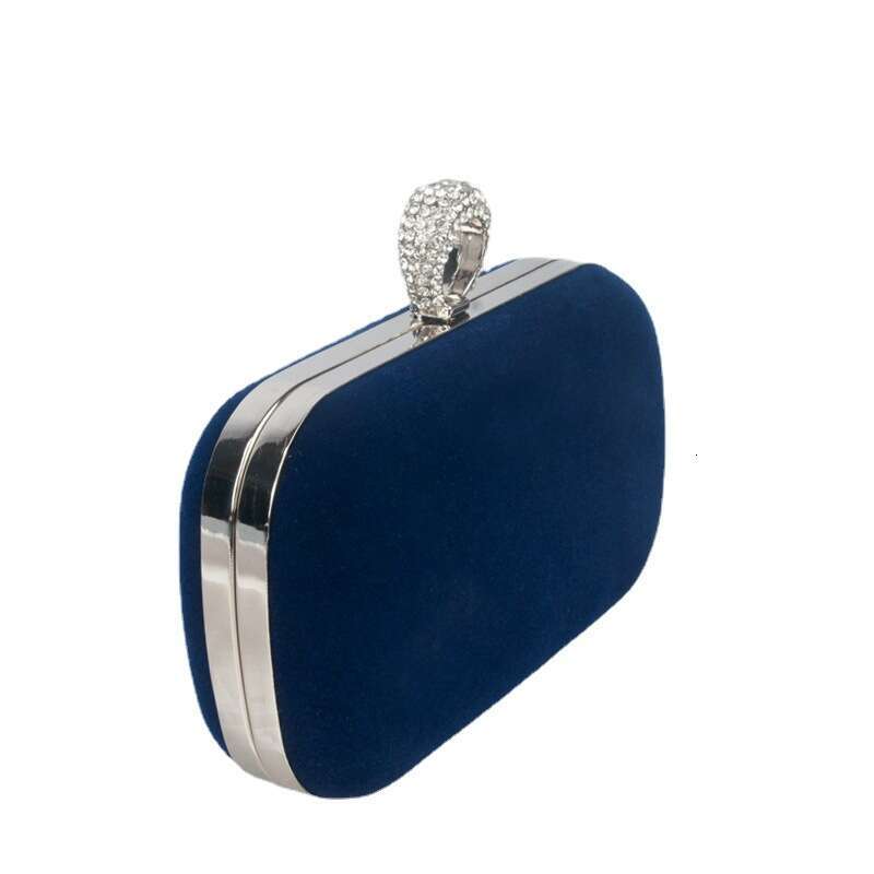 Dinner Bag Classic Velvet Dinner Cheongsam Formal Dress High End Women S Diamond Inlaid Bag Including Bag KQ