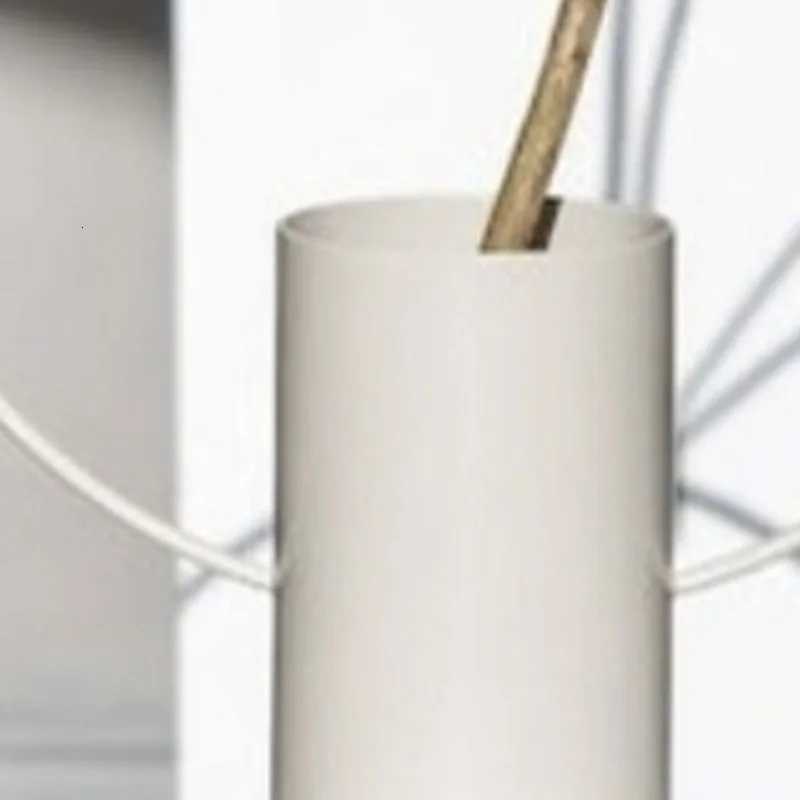 Metal Nordic Luxury Vases White Round Moon Living Room Vases Creative Personal Simple Multifunctional Desktop Home Decoration C251124