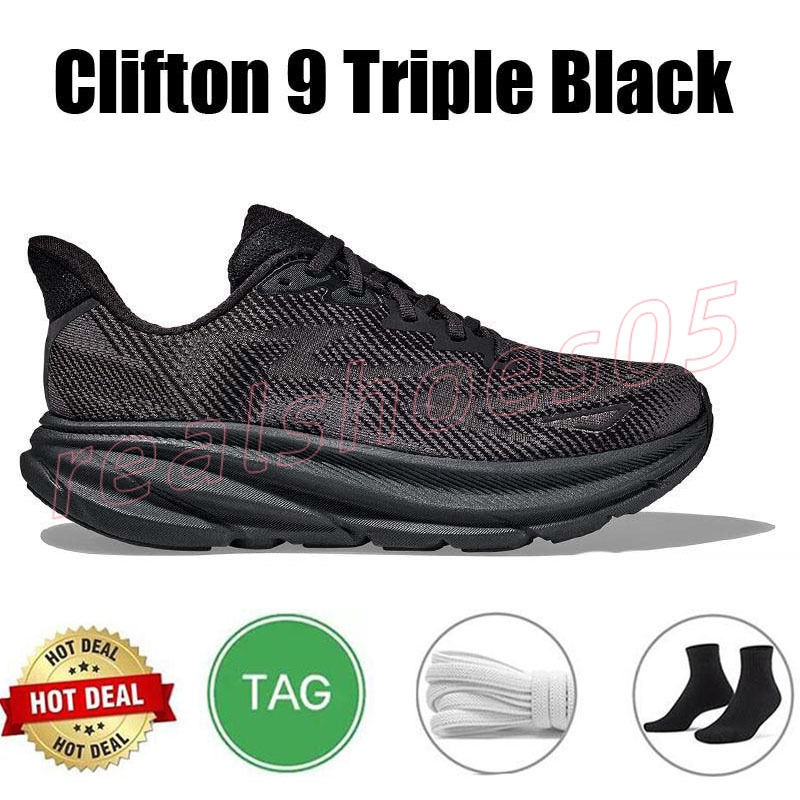 Running Shoes Hokasneakers clifton 9 kawana for mens womens running shoes sneakers bondi 8 pink triple black white blue grey purple orange men outdoor